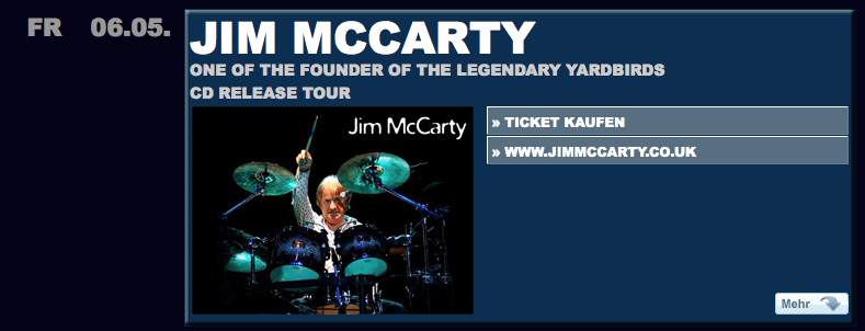 Jim McCarty Downtown Blues Club Hamburg