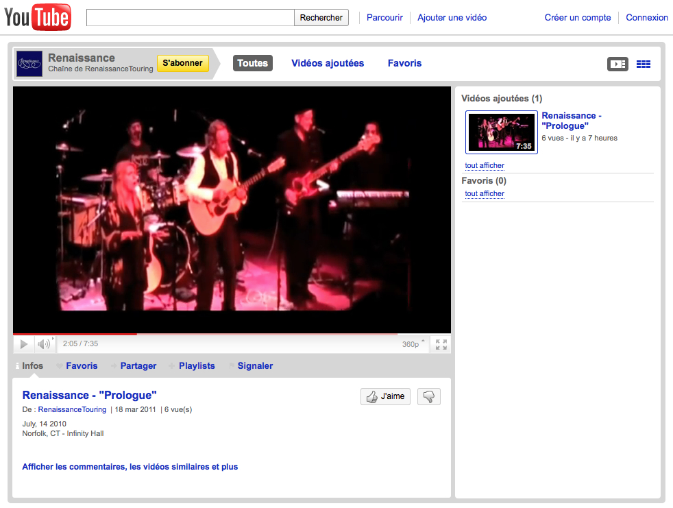 Official Renaissance facebook page